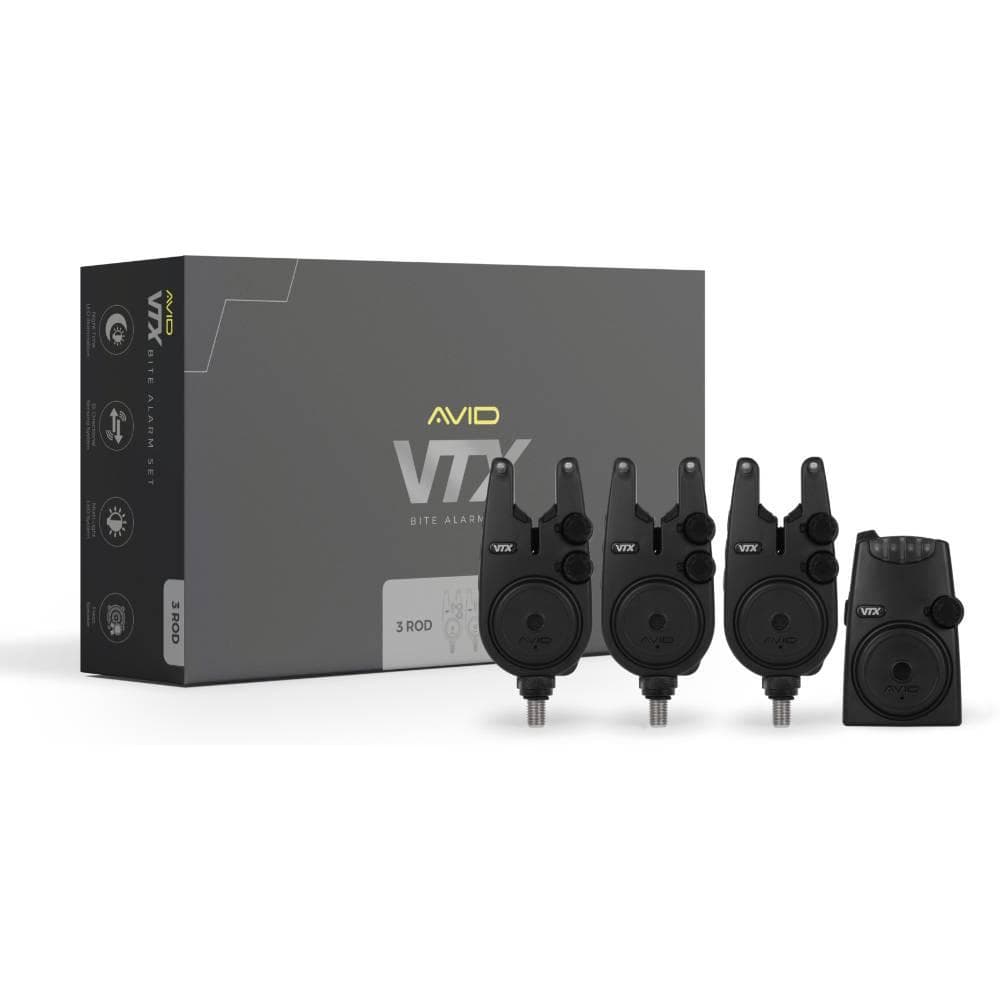 Avid VTX Bite Alarm Set 3+1