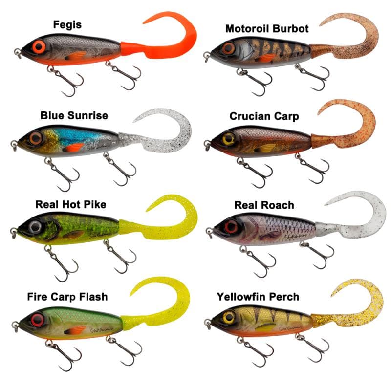 Abu Garcia Svartzonker McMy Tail 17cm Real Hot Pike - foto 2