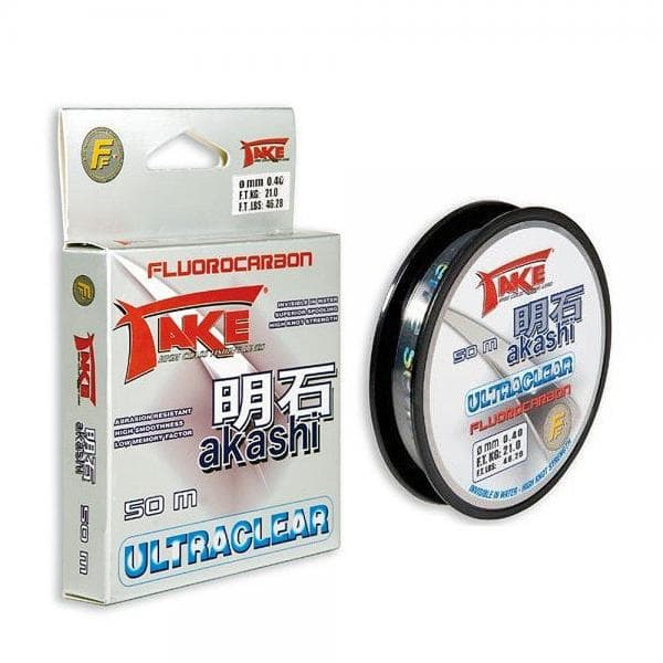 Akashi Fluorocarbon 50m 0.14mm/3kg