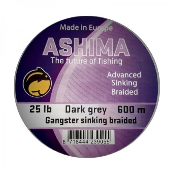 Ashima Gangster 8 Braided sinking 25LB 600M - foto 2