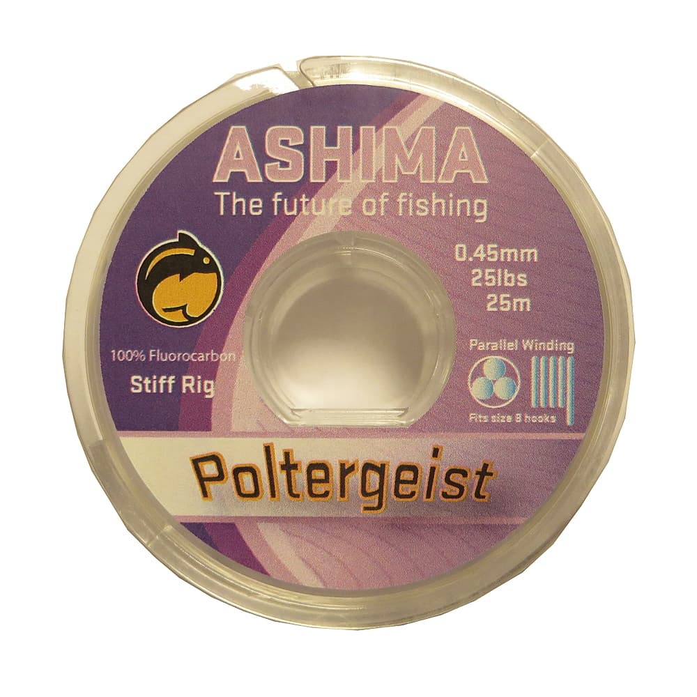Ashima Poltergeist Fluorocarbon 0.45mm/25lb