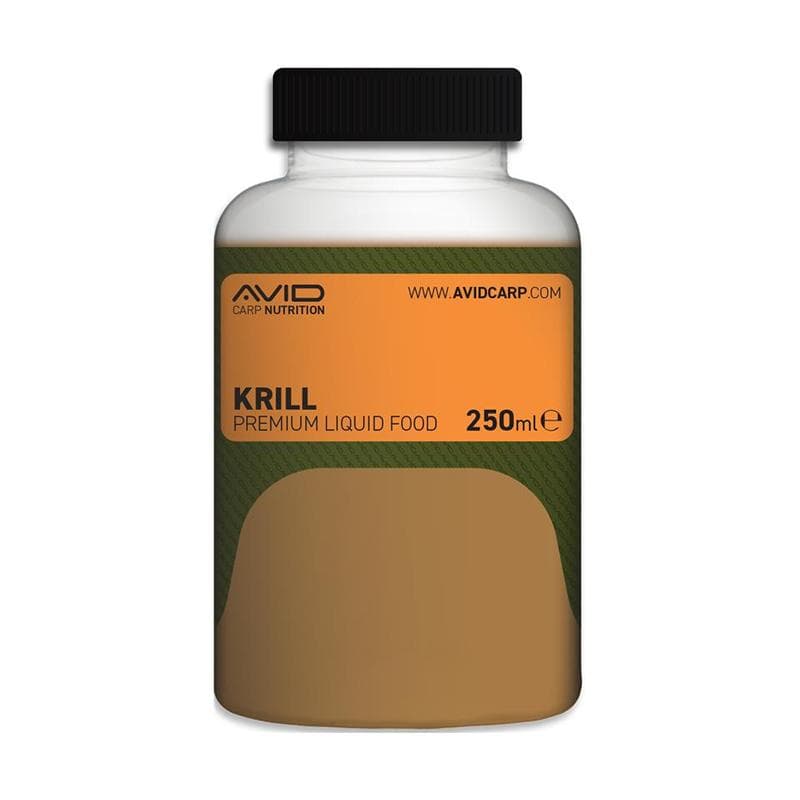 Avid Carp Premium Liquid Food 250ml Krill