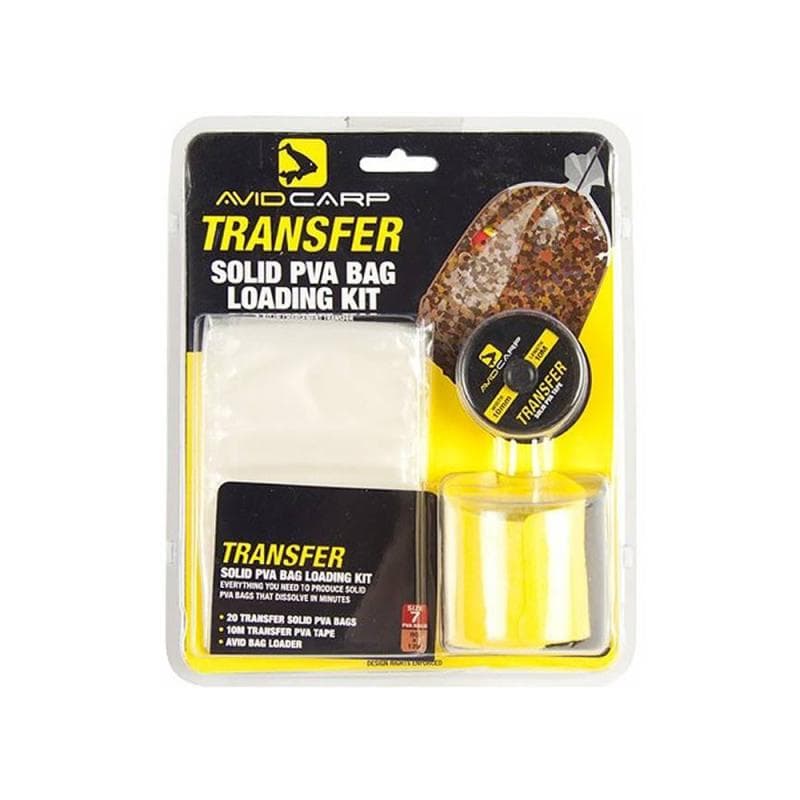 Avid Transfer Solid PVA Bag Loading Kit Large