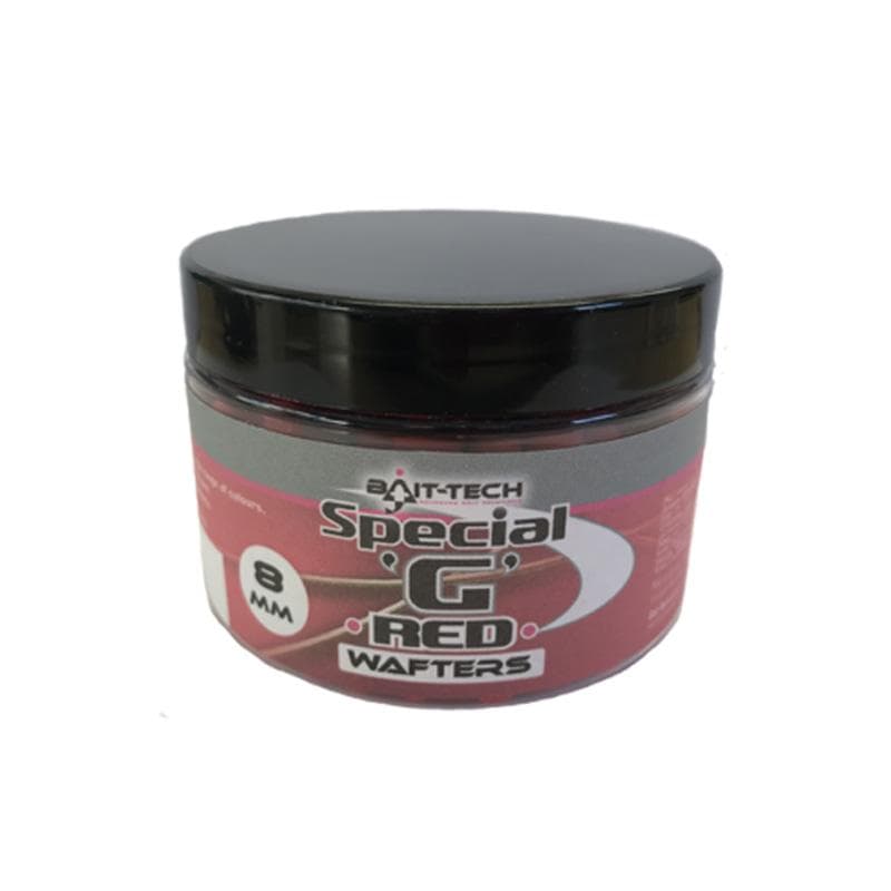 Bait-Tech Special G Red Dumbell Wafters 8mm