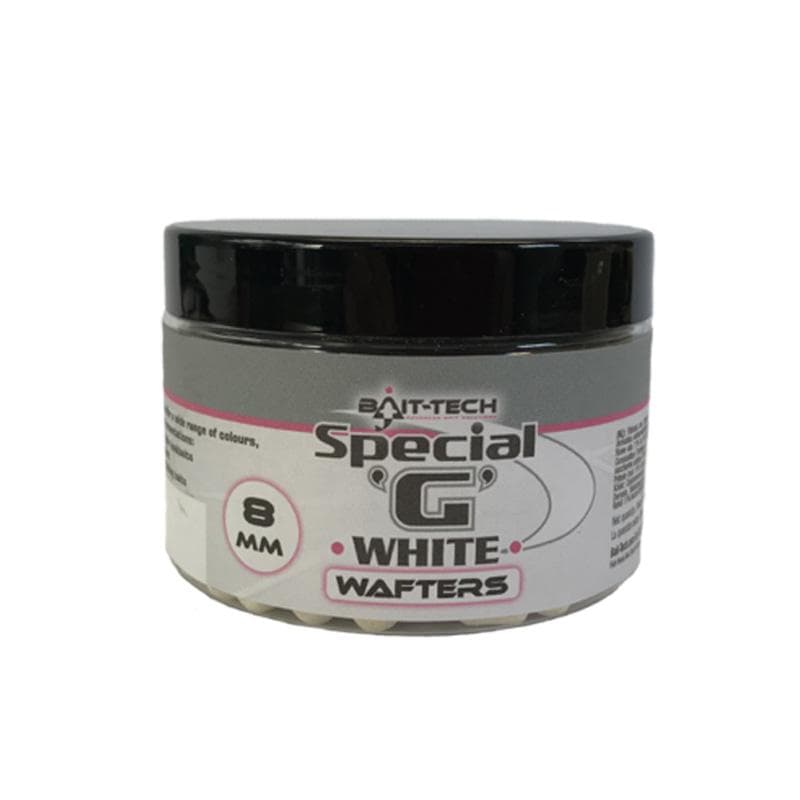 Bait-Tech Special G White Dumbell Wafters 8mm