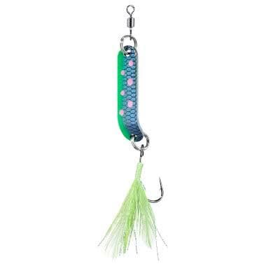 Balzer Trout Attack Forel Blinker AGRO 2.5g 30mm Blue/Pink Spots