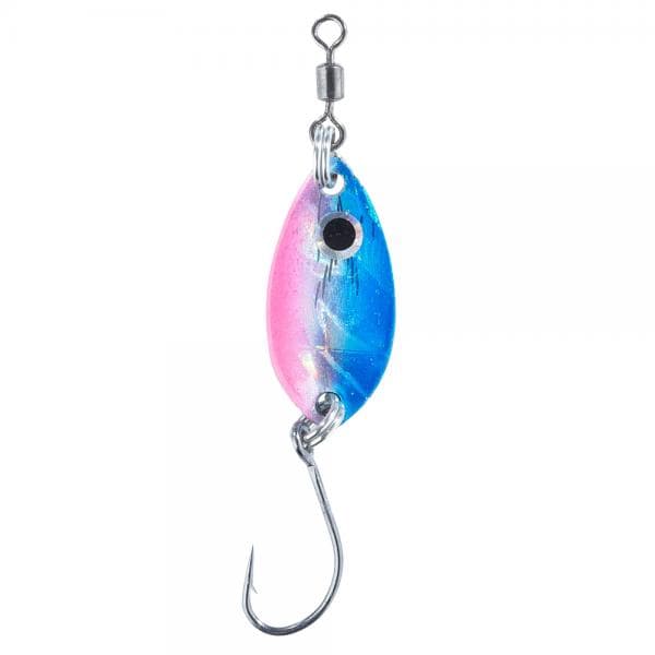 Balzer Trout Attack Forel Blinker Leaf 1.5g 25mm Blue Pink
