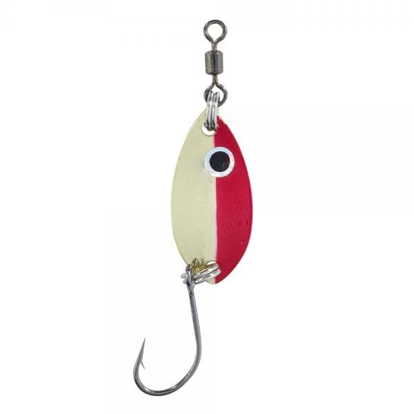 Balzer Trout Attack Forel Blinker Leaf 1.5g 25mm Gold Red