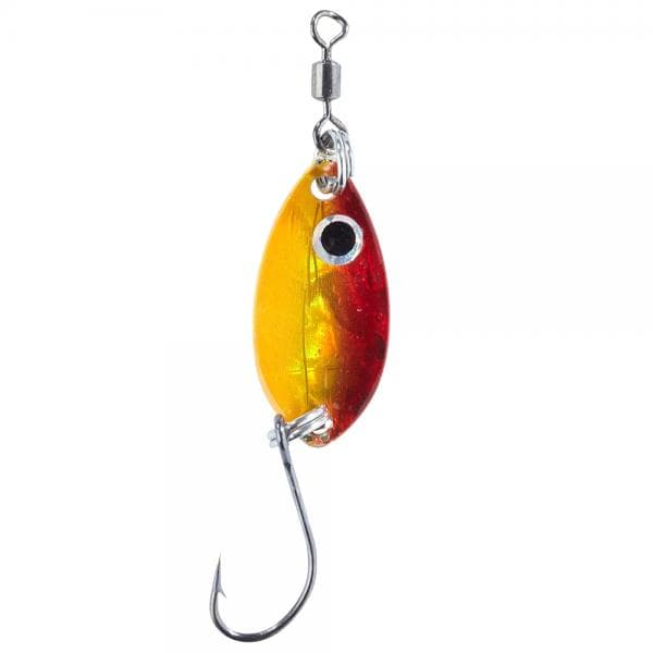 Balzer Trout Attack Forel Blinker Leaf 1.5g 25mm Red Orange