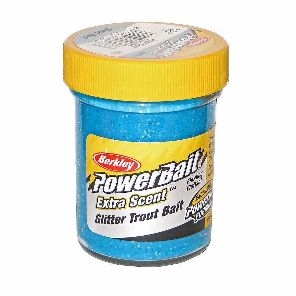 Berkley Powerbait Glitter Trout Bait Blue Neon