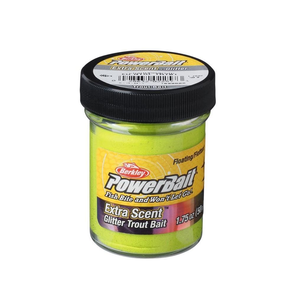 Berkley Powerbait Glitter Trout Bait Garlic 2.0 Chartreuse - foto 2