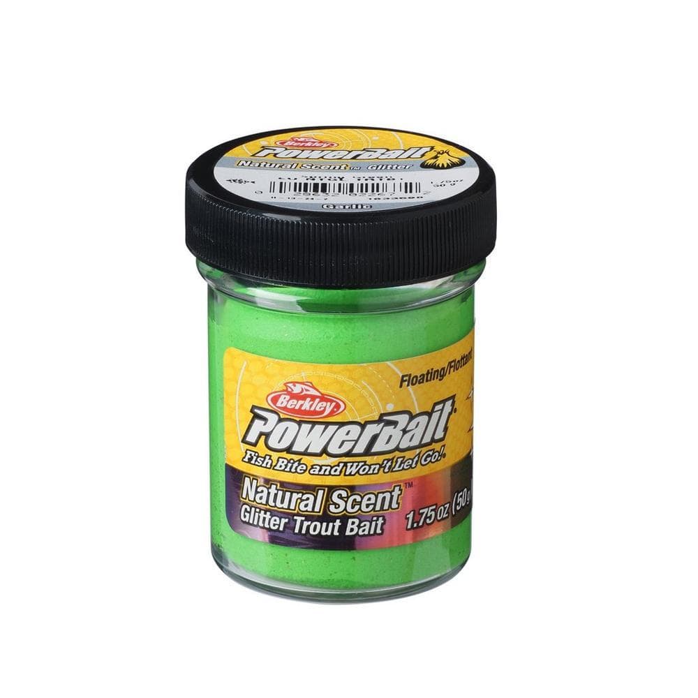 Berkley Powerbait Glitter Trout Bait Garlic 2.0 Spring Green - foto 2
