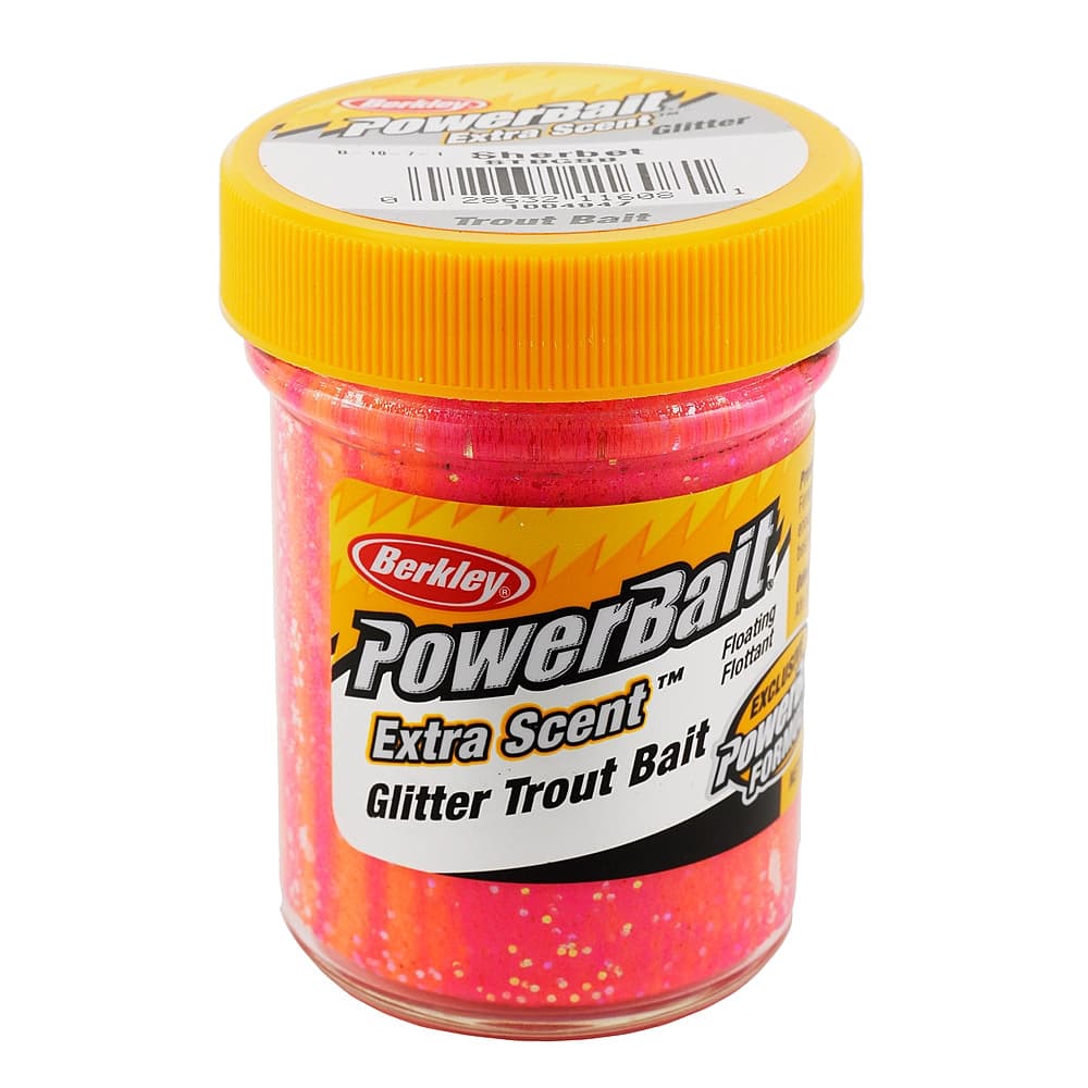 Berkley Powerbait Glitter Trout Bait Sherbet