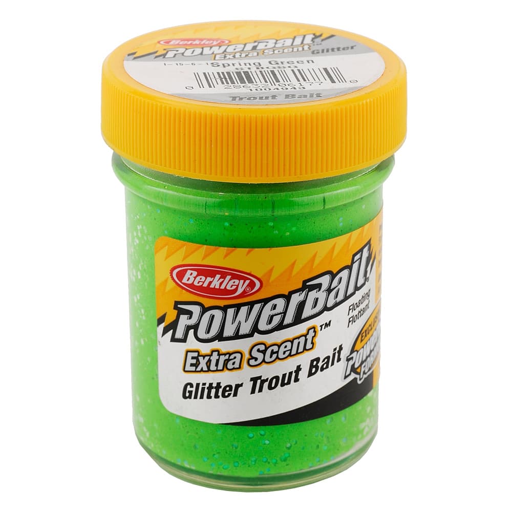 Berkley Powerbait Glitter Trout Bait Spring Green