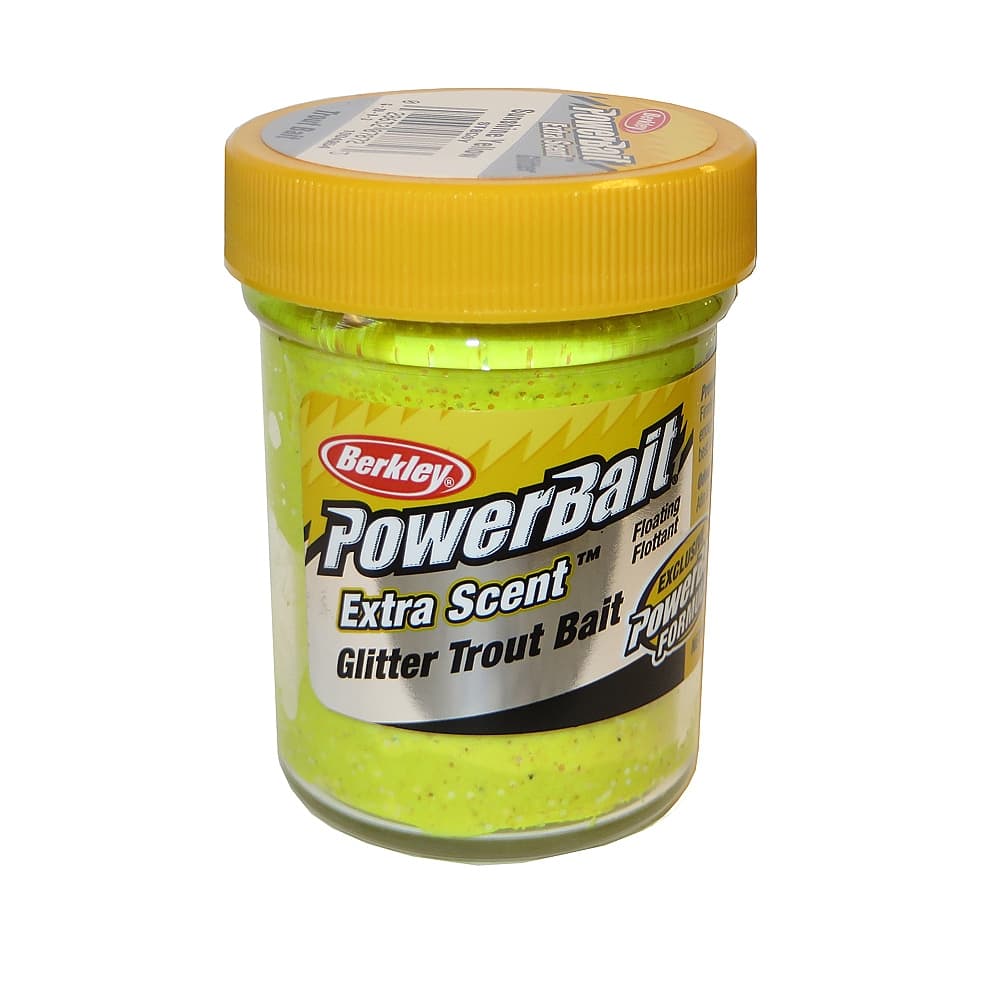 Berkley Powerbait Glitter Trout Bait Sunshine Yellow