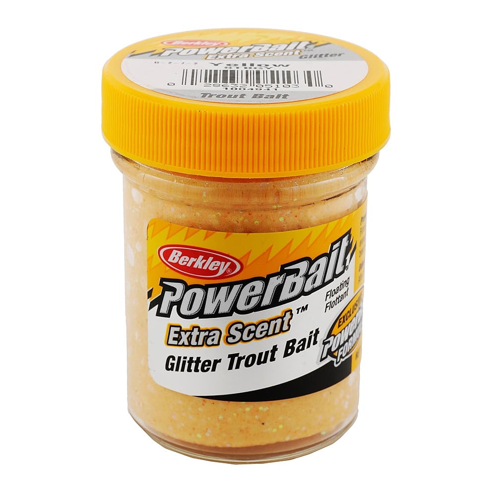 Berkley Powerbait Glitter Trout Bait Yellow