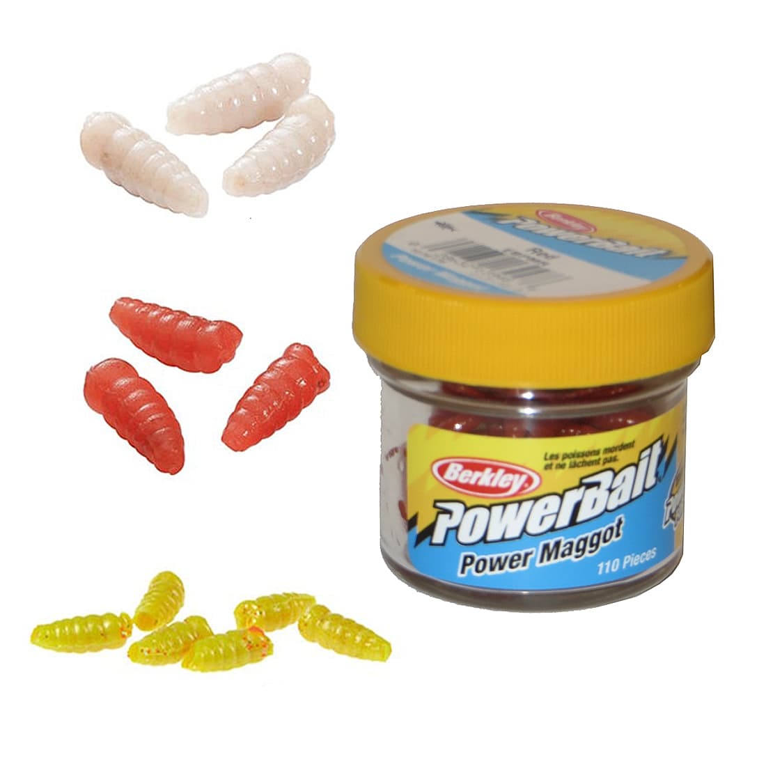 Berkley Powerbait Power Maggot White