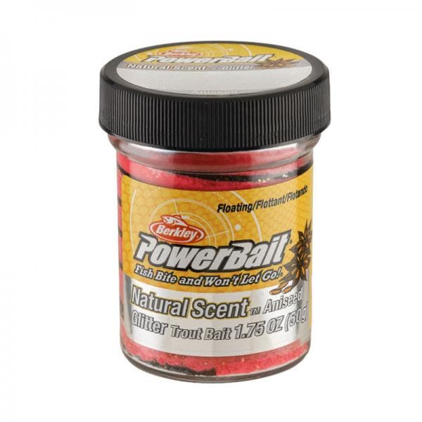 Berkley Powerbait Trout Bait Anise Black Fluorecent Red - foto 2