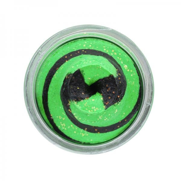 Berkley Powerbait Trout Bait Anise Spring Green Black Twist