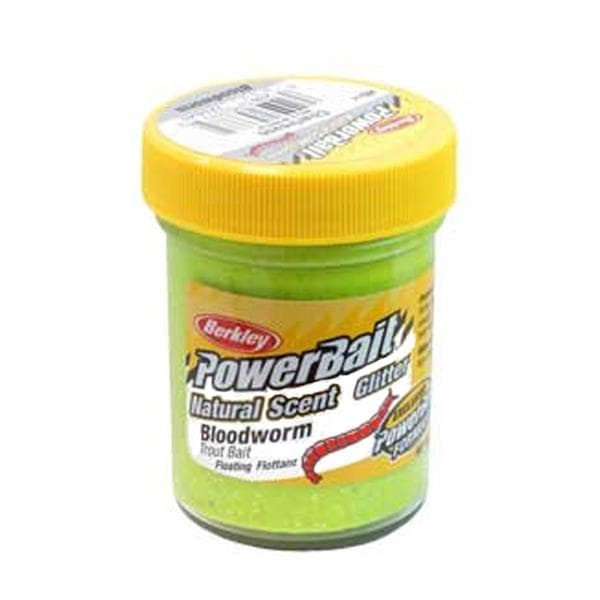 Berkley Powerbait Trout Bait Bloodworm Chartreuse - foto 2