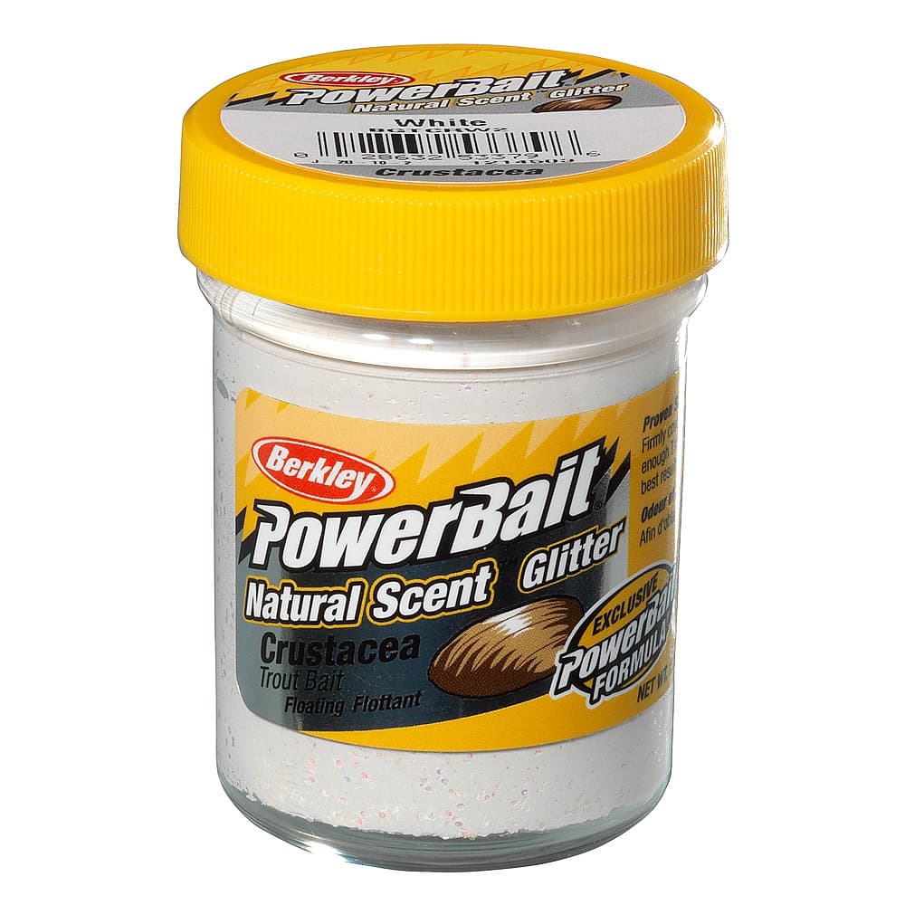Berkley Powerbait Trout Bait Crustacea White