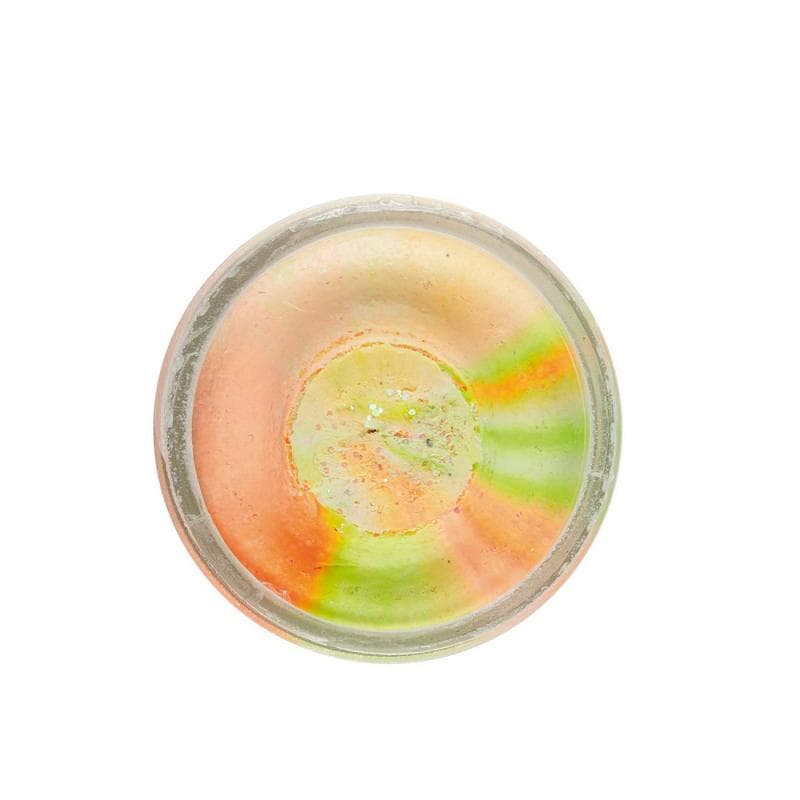 Berkley Powerbait Trout Bait Double Glitter Chart/White/Orange