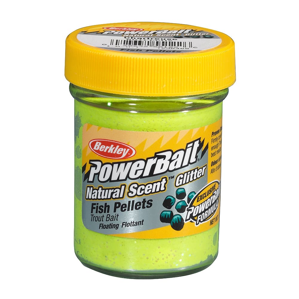 Berkley Powerbait Trout Bait Fish Pellet Chartreuse