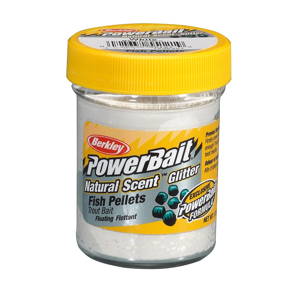 Berkley Powerbait Trout Bait Fish Pellet White