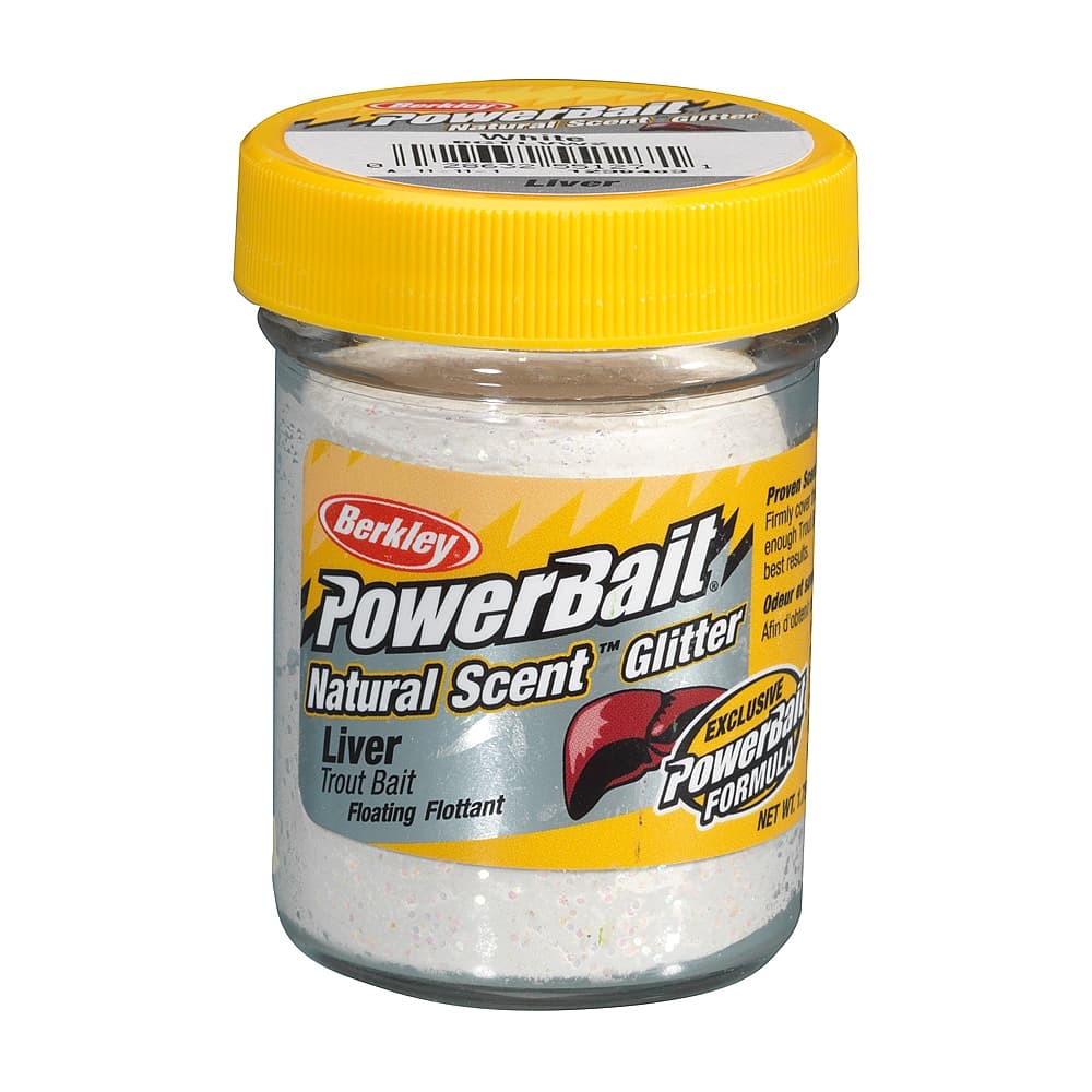 Berkley Powerbait Trout Bait Glitter Liver White - foto 2