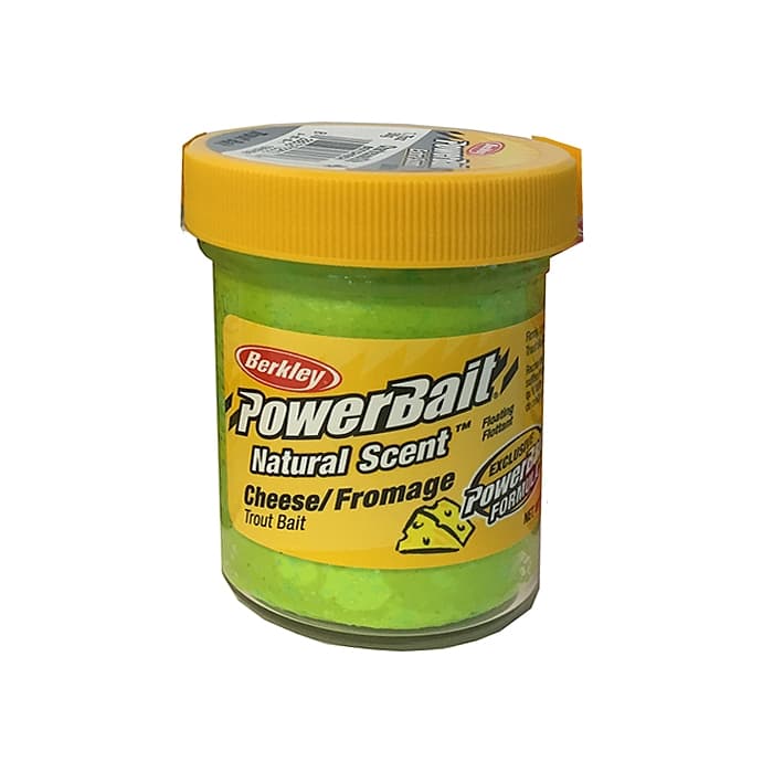 Berkley Powerbait Trout Bait Natural Scent Cheese Chartreuse - foto 2