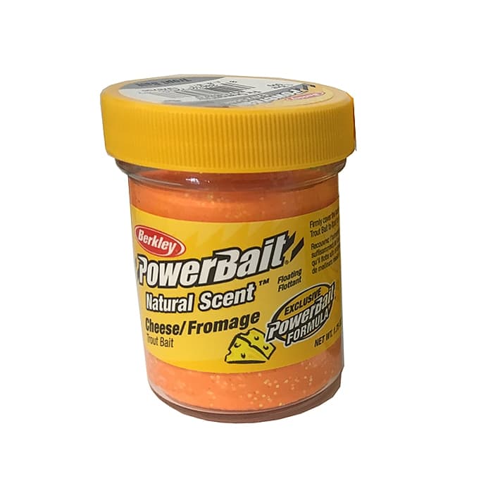 Berkley Powerbait Trout Bait Natural Scent Cheese Fluore Orange - foto 2