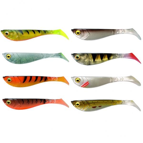 Berkley Pulse Shad 8cm p/st Tiger Prawn - foto 2
