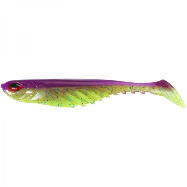 Berkley Ripple Shad 7cm Purple Chartreuse