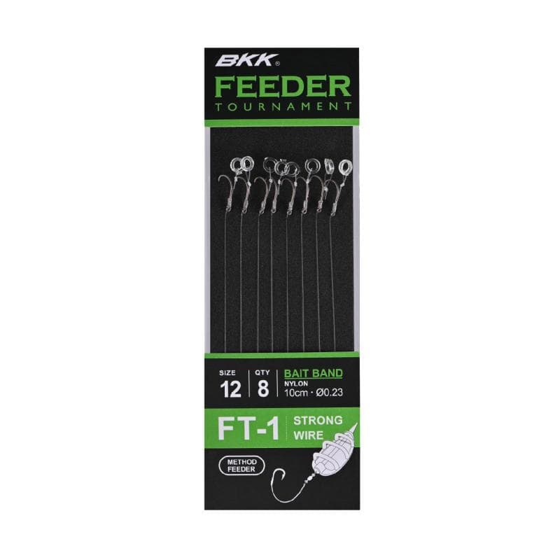 BKK Feeder Tournament FT-1 Bait Band Rigs Size 14