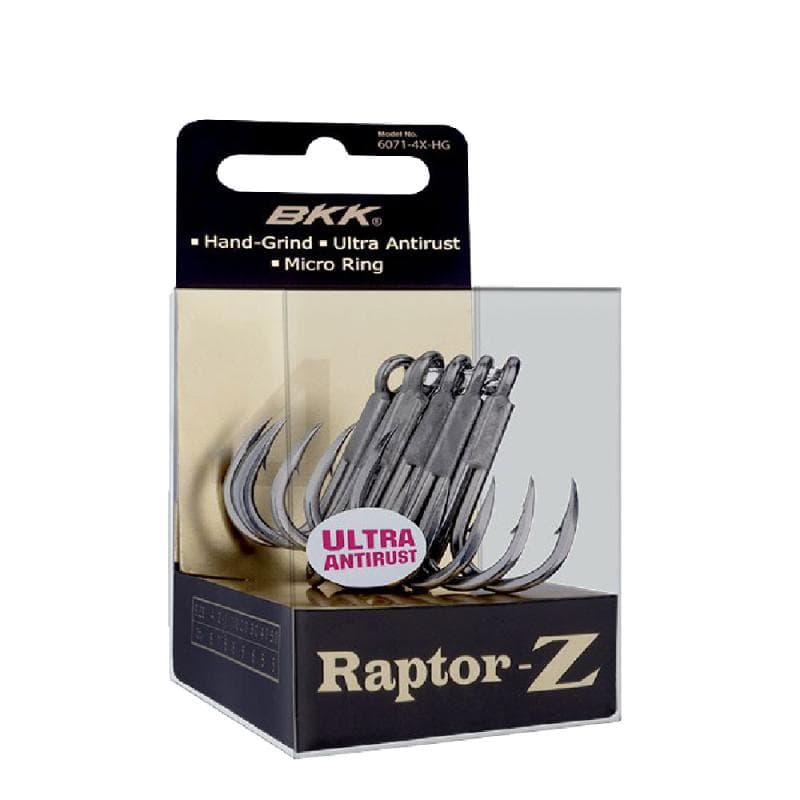 BKK Raptor-Z Treble Hooks #2/0