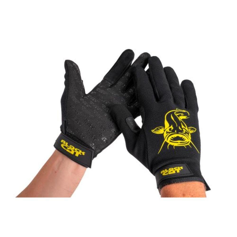 Black Cat Cat Gripper Gloves M