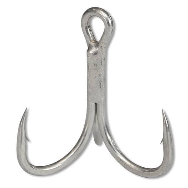 Black Cat Curved Point Treble Hook 4/0 5pcs