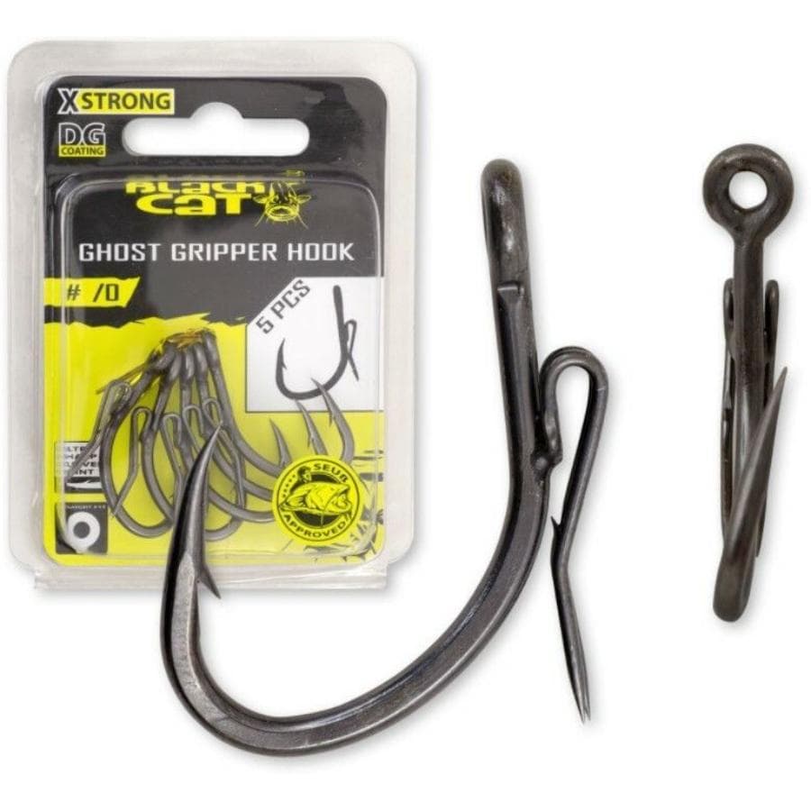 Black Cat DG Coated Ghost Gripper Hook Size 3/0