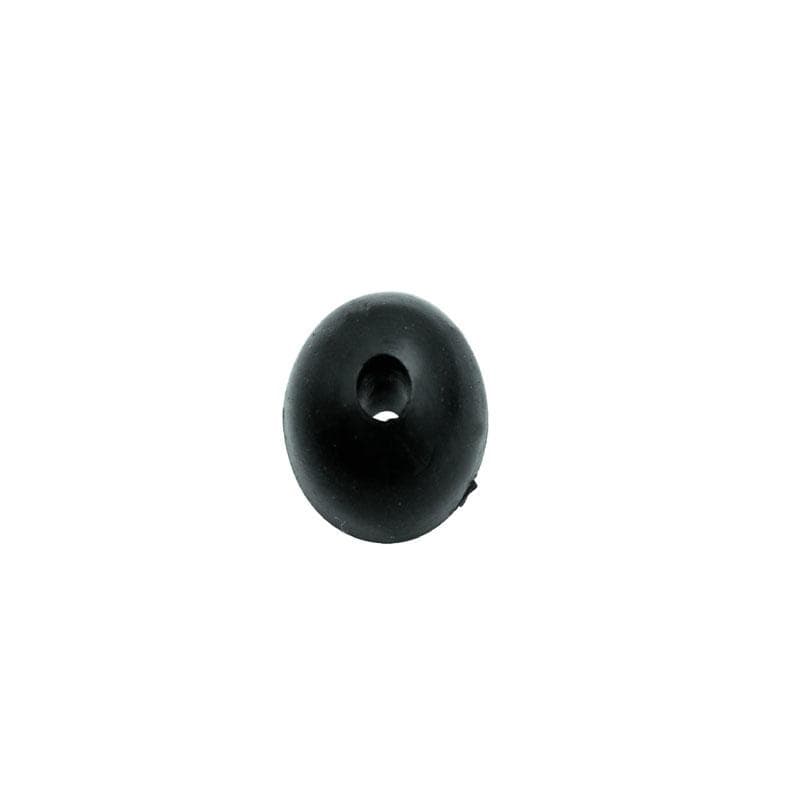 Black Cat Rubber Shock Beads 10mm