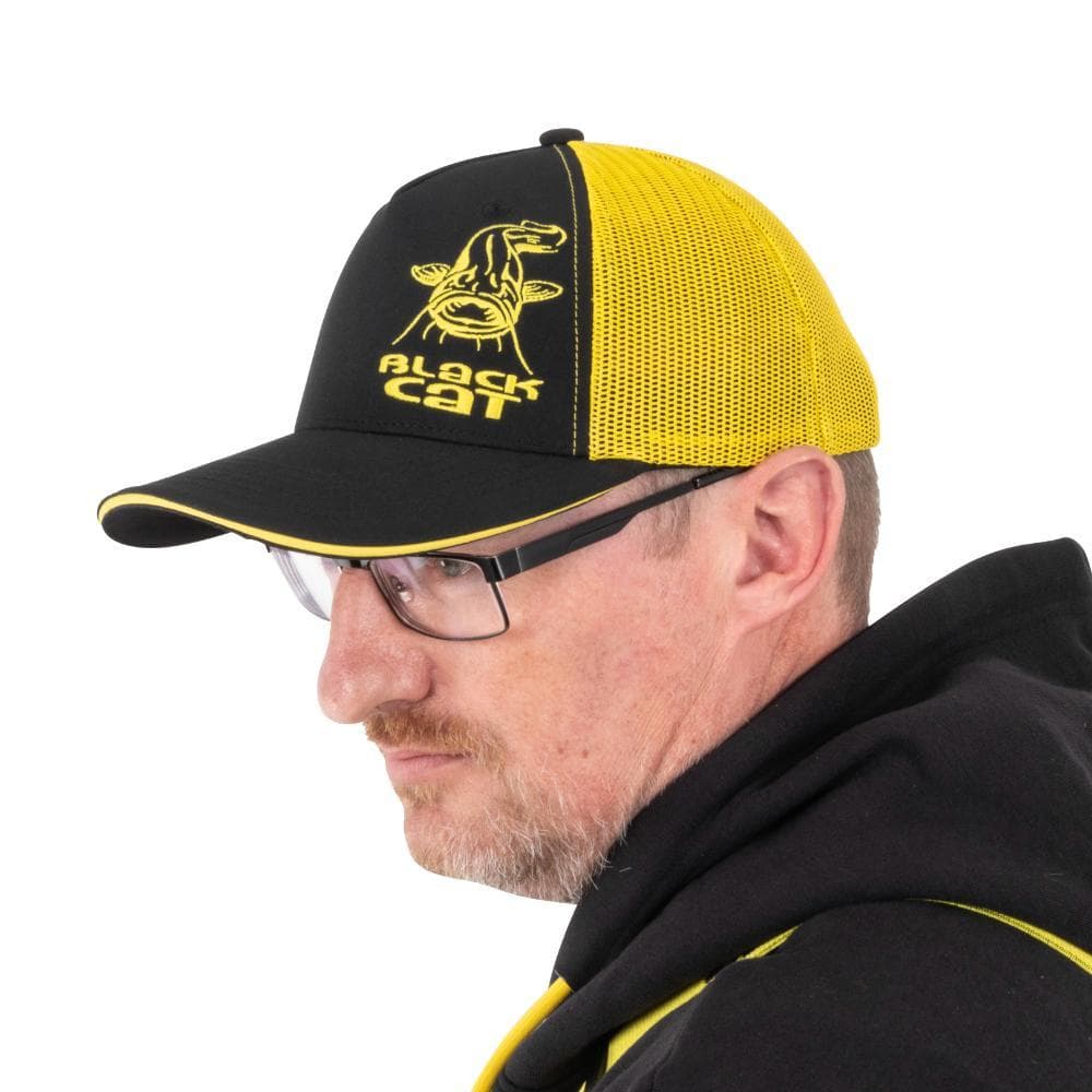 Black Cat Trucker Cap