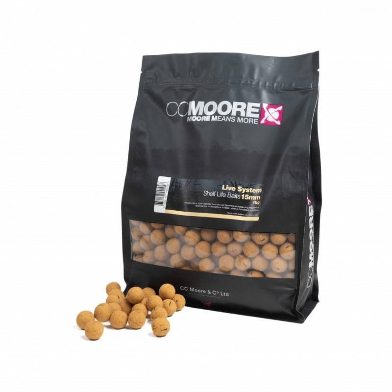 CC Moore Live System Shelf Life Boilies 24mm - 1kg