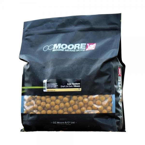 CC Moore Live System Shelf Life Boilies 24mm 5kg