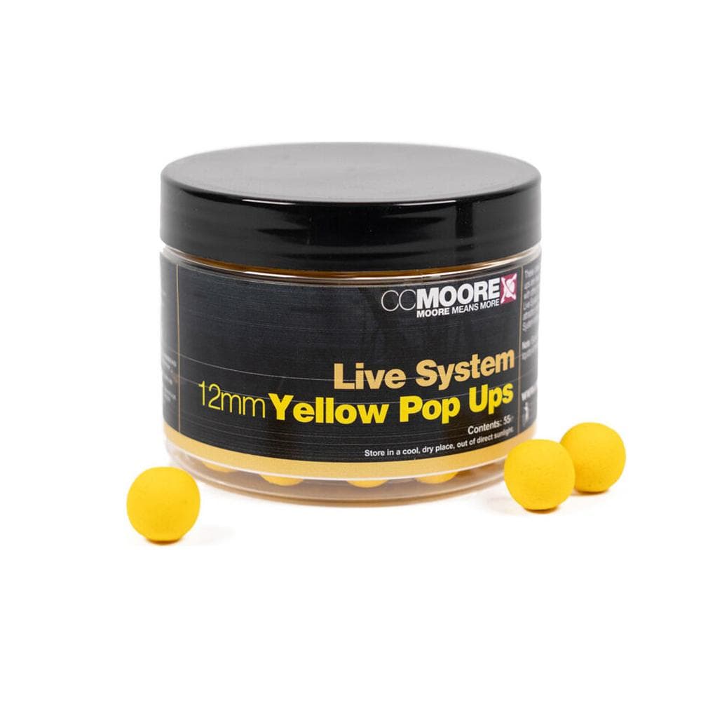 CC Moore Live System Yellow Pop Ups 12mm