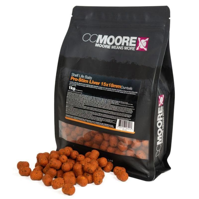 CC Moore Pro-Stim Liver 10x15mm Dumbells 1kg