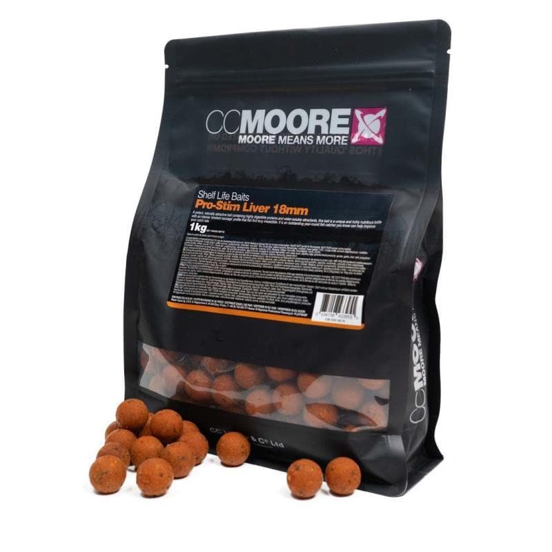 CC Moore Pro-Stim Liver Boilies 24mm 1kg