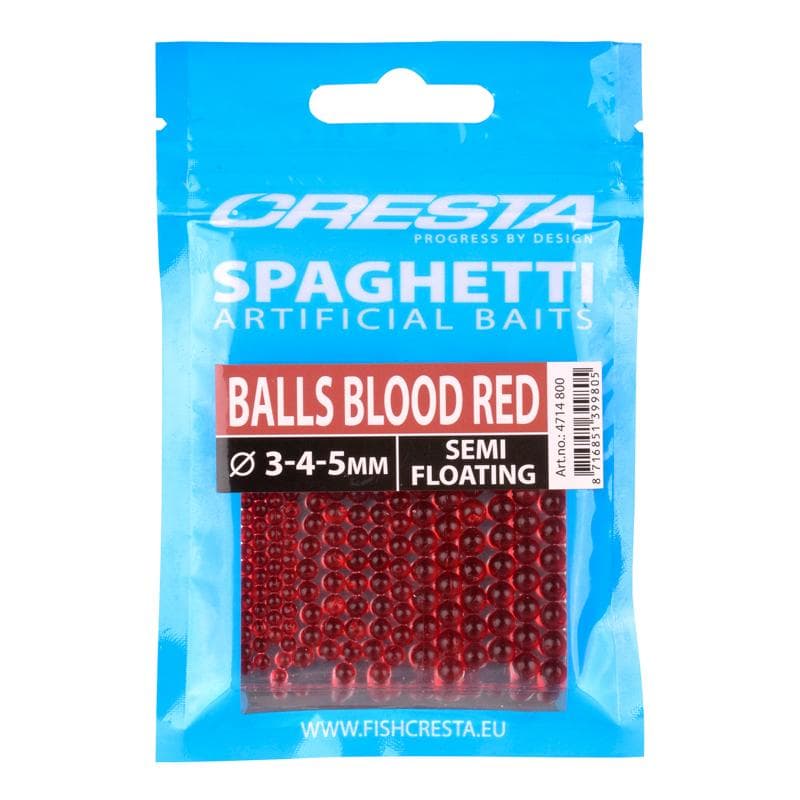 Cresta Spaghetti Balls Blood Red