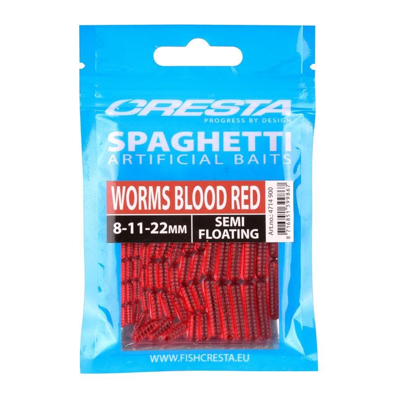 Cresta Spaghetti Worms Blood Red