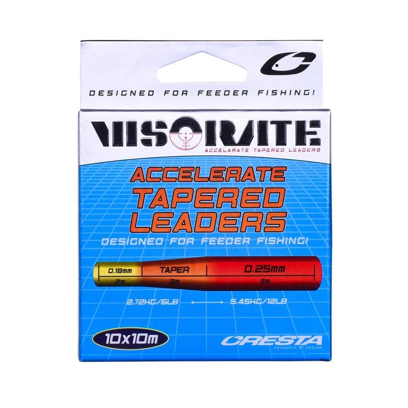 Cresta Visorate Intenz Tapered Leader 0.18mm-0.25mm - foto 2