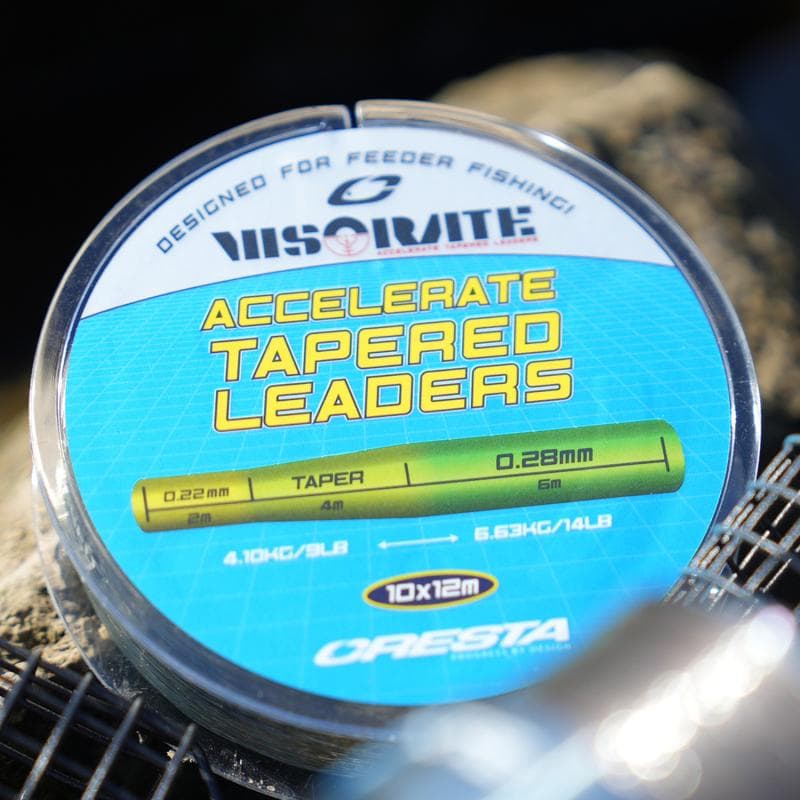 Cresta Visorate Intenz Tapered Leader 0.22mm-0.28mm - foto 2