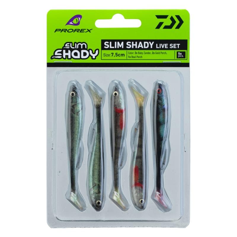 Daiwa PX Slim Shady Live Color Set 7.5cm